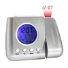 Grade Quality LED Wall Projection Moon Phase Calendar Radio Controlled Alarm Clock