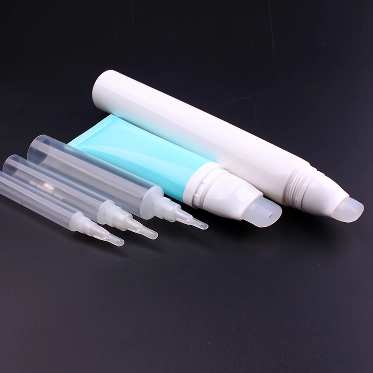 Customized Plastic Tube With Brush Applicator,Transparent Silicone ...