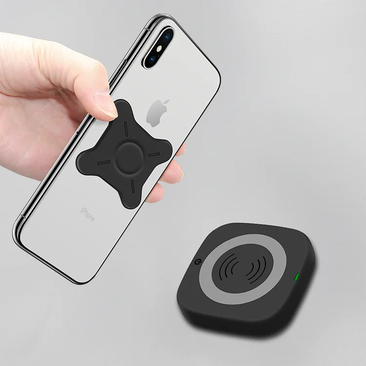 

5W Magnetic Wireless Charging Power Bank 4000mah Qi Standard For Cellphone, Black