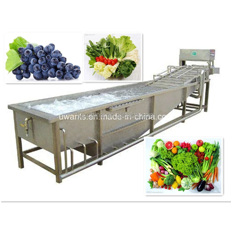 
2020 new designed high quality vegetable and fruit washing machine 