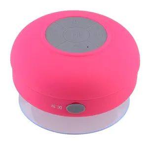 Portable Mini Speaker with Suction for iphone 6s,android phone New waterproof shower radio with bluetooth
