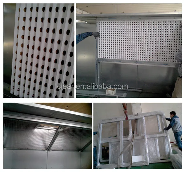 Industrial Open Face Spray Booth With Cardboard Filter And Fiberglass Filter Buy Open Paint
