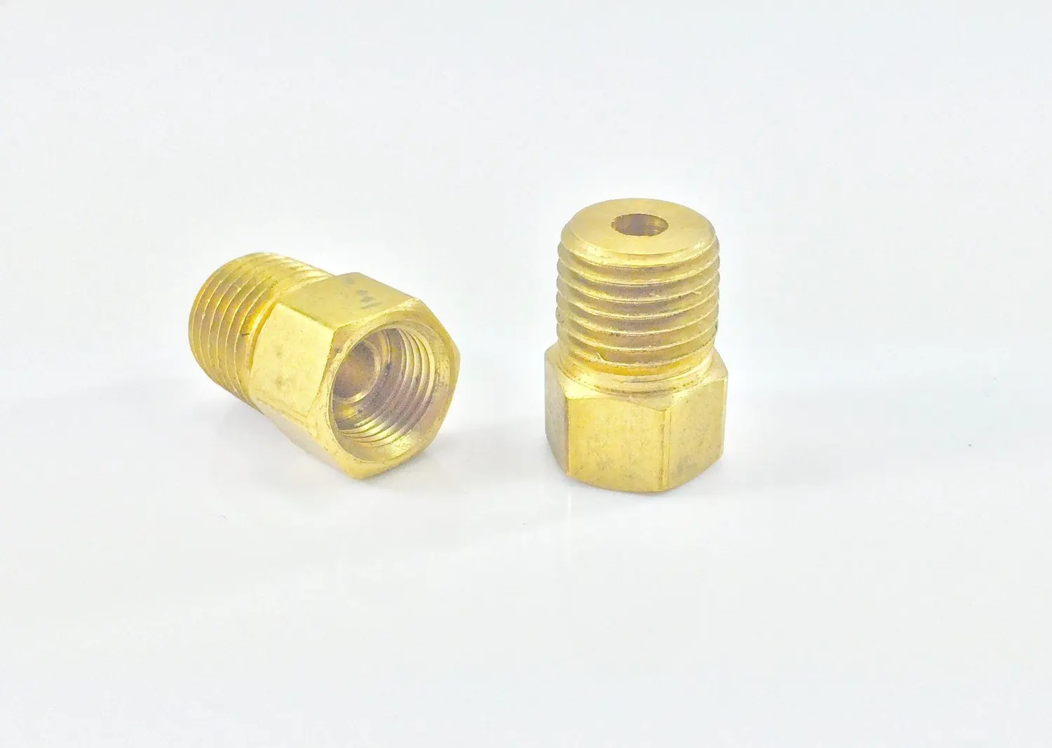 Pack of 5 3//16 AAS Inverted Flare Metric Thread Brake Line Nut 7800