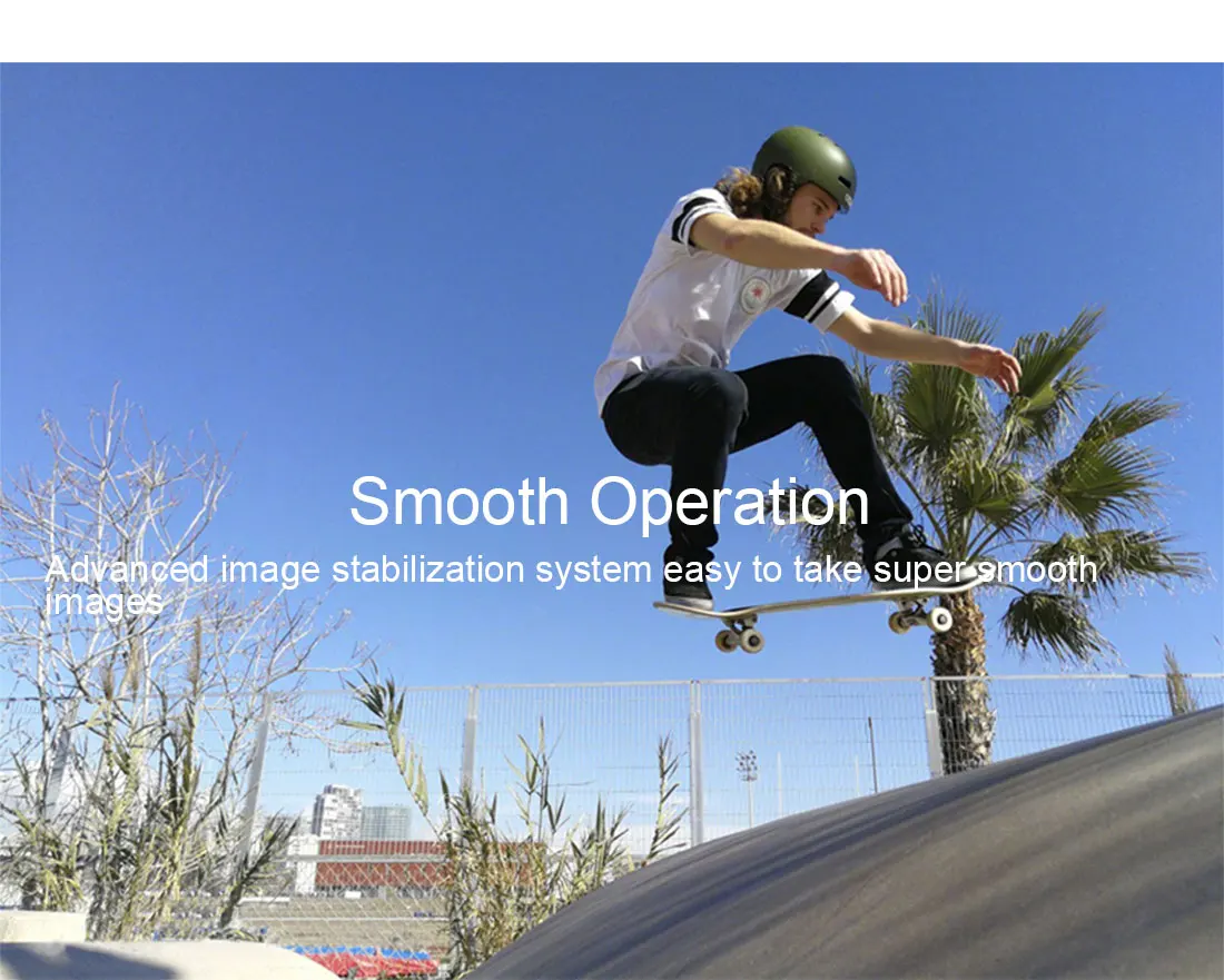 2018 New Super Wifi Action Camera Real 4k 30fps Eis