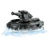 12 channel rc amphibious rc tank shoot target toy for kids ride on land and water