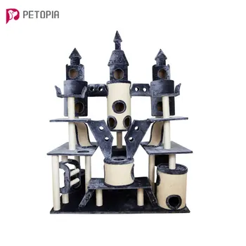 cat tree with tunnel