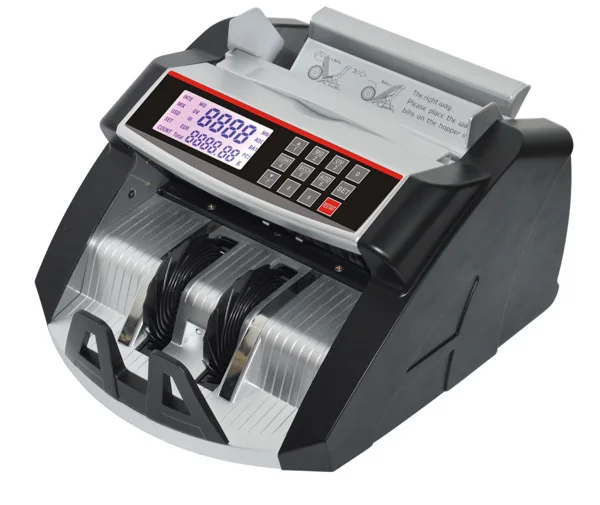JIENUO JN-2040A LCD Bank Note Counting Machine - Special Changing Red LCD