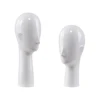 Realistic male female make up life like sculpture head mannequin head makeup