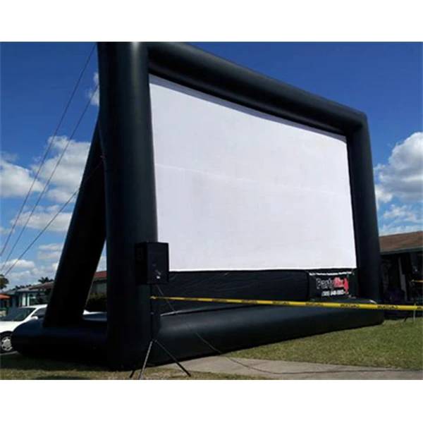 inflatable screen and projector rental