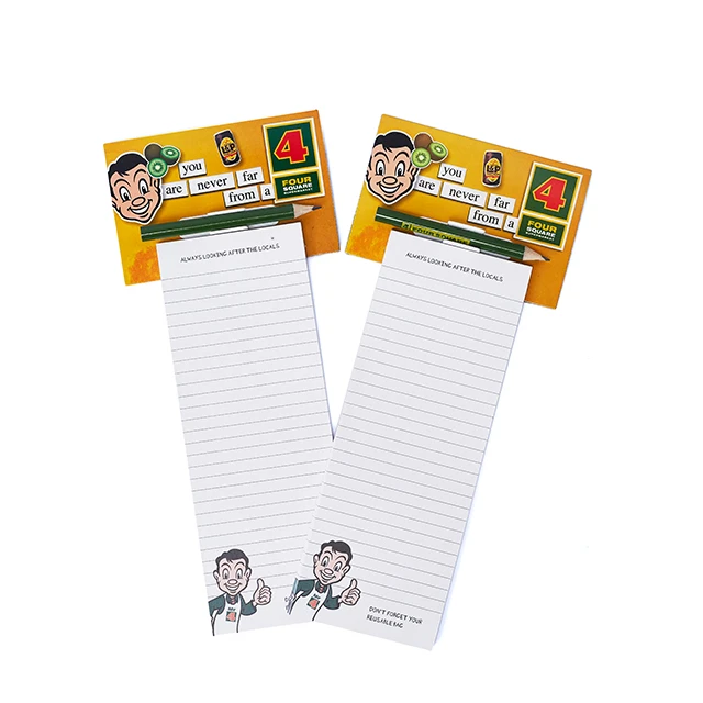 Cheap Wholesale Custom Printing Memo Pad Fridge Notepad