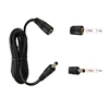 Black 3.5*1.35MM Waterproof DC power cable