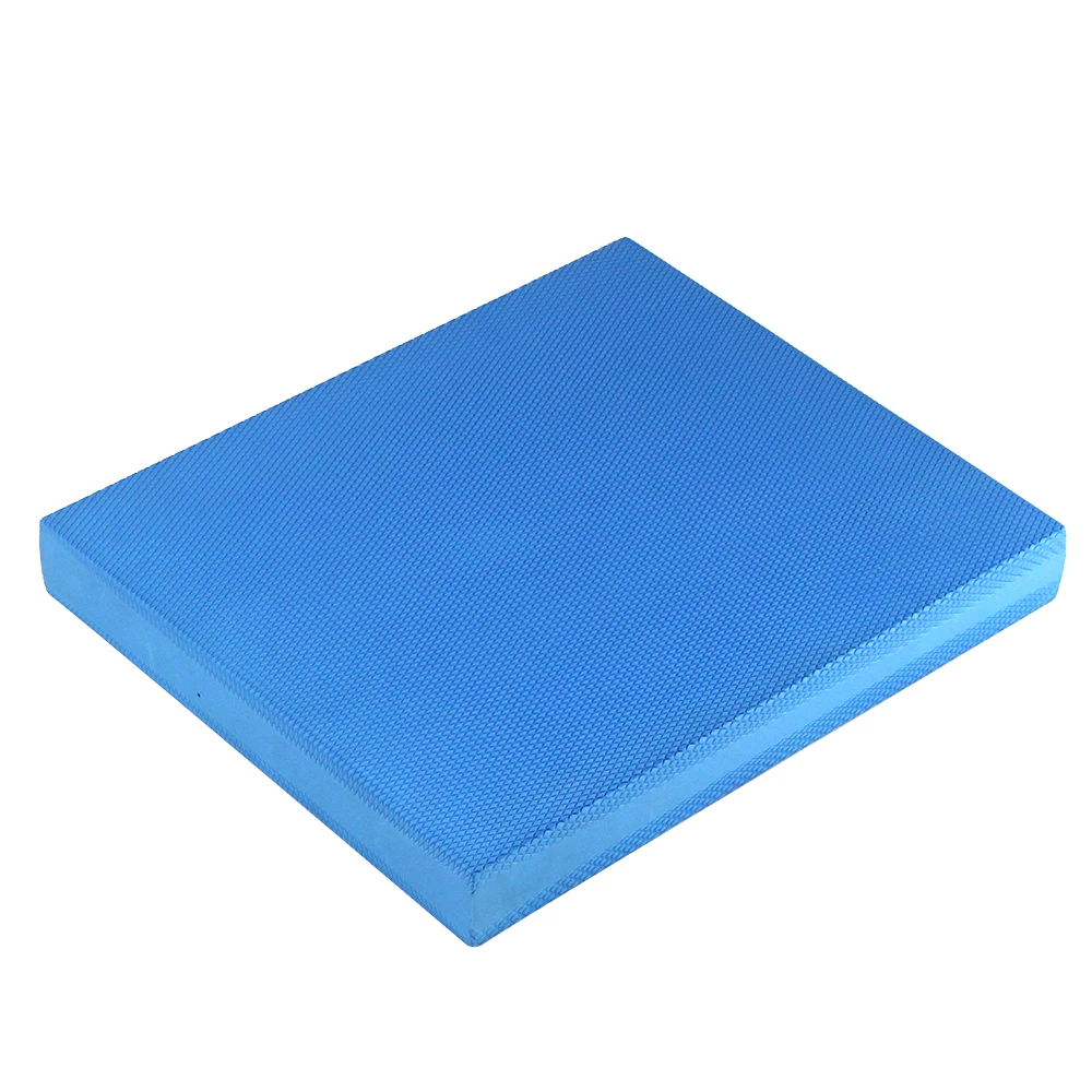 

Soft TPE nonslip foam square yoga balance pad for fitness, Black/blue/purple/pink/dark purple/custom