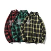 The Latest Fashion Trend Of Shirts For Sale In 2019 Fashion Casual Plaid Printed Boy's Jacket Men's Shirts