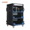 IOS Android approved 24 outlets tablet charging trolley for teaching and e- learning