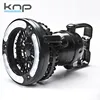 18 LED 2-in-1 Camping Fan Light Combo Flashlight and Ceiling Fan for Outdoor Hiking and Fishing Outages or Emergencies Tent