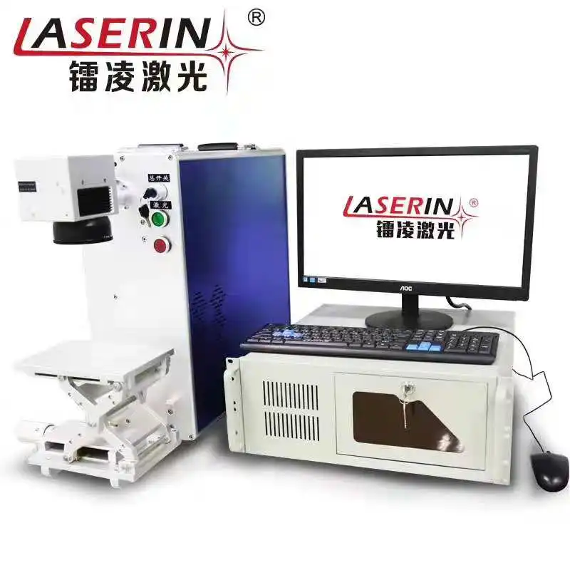 
China precio de fabrica 20W 30W maquina de marcado laser portatil 