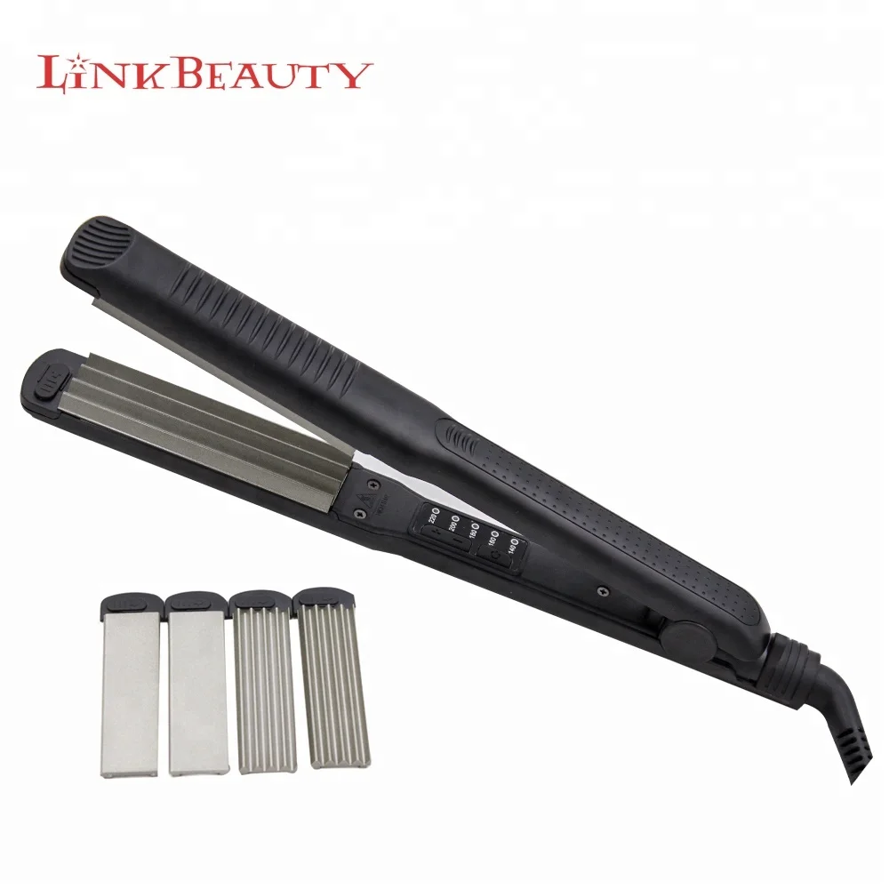 Professional 3 In 1 Hair Wave Maker Hair Crimper Straightener Buy Hair Crimper Straightener,3