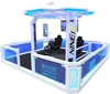 Real Feeling Virtual Reality VR Vibrating Indoor Game Machine YIDUSKY Within 5 players racing simulator