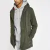 Men Long Winter Coat Jacket Tunnel Mid-Waist Windproof Clothes