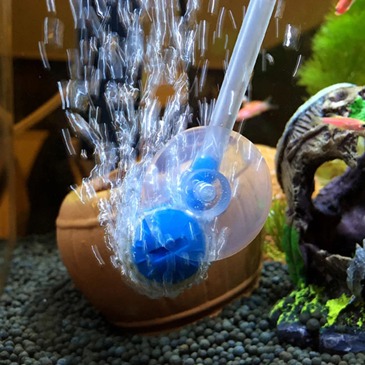 Ultra Silent High Out Energy Efficient Aquarium Air Pump Fish Tank Oxygen Airpump With 2 Air