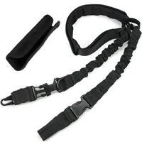 

Tactical Army 1 or 2 Double Points Military Bungee Sling With Shoulder Pad Custom Shoulder Strap For AR15