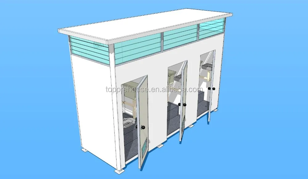 Guangdong Porta Cabin Mobile Toilets Manufacturers Portable Folding