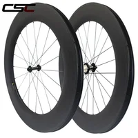 

CSC Carbon Road Wheels 24mm 38mm 50mm 60mm 88mm Depth Profile Tubular Or Clincher Cycling bicycle racing wheels with R13 Hub