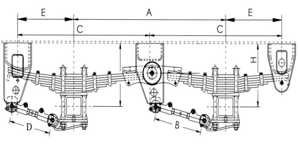 Semi Trailer Parts Axle,Tire,King Pin,Landing Gear,Container Lock,Leaf
