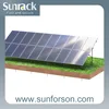 Convenient Solar Mounting System with Pile for Ground Mounting