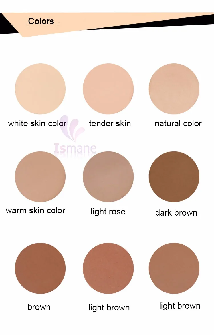 9 color highlighter powder private label contour palette