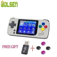 

Wolsen Portable Video Game Console 2.4 inch Progress Save/Load MicroSD card for handheld game player built in 1000 games more