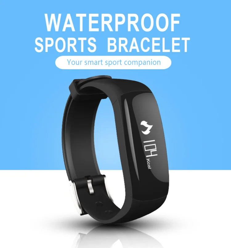P6 SmartBand IPX7 Waterproof Pedometer Smart Bracelet For IOS Android Fitness Tracker