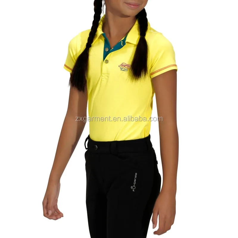 childrens horse riding polo shirts