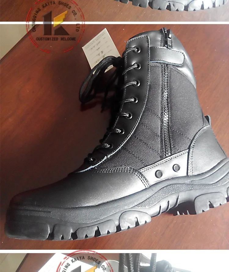 High Quality Military Pilot Boots For Airline Tactical Uniforms Boots