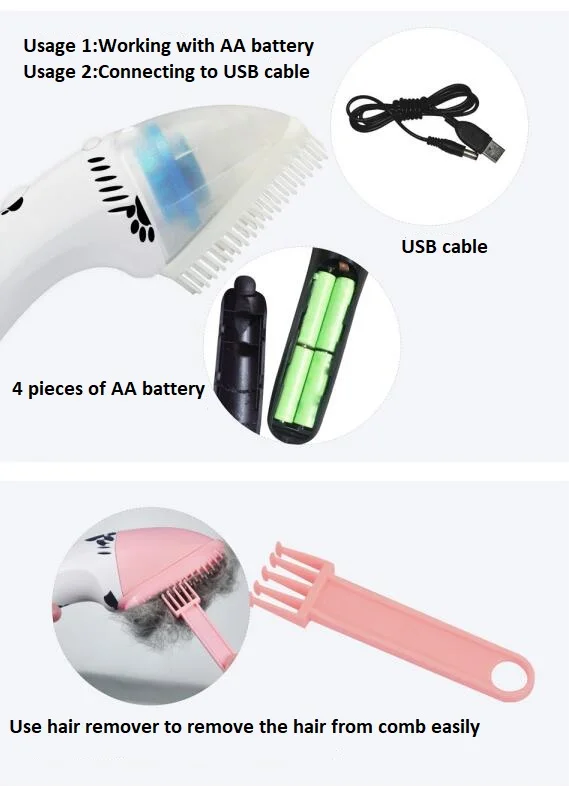 Electrical Portable Mini Size Vacuum Pet Hair Mini Vacuum Cleaner For