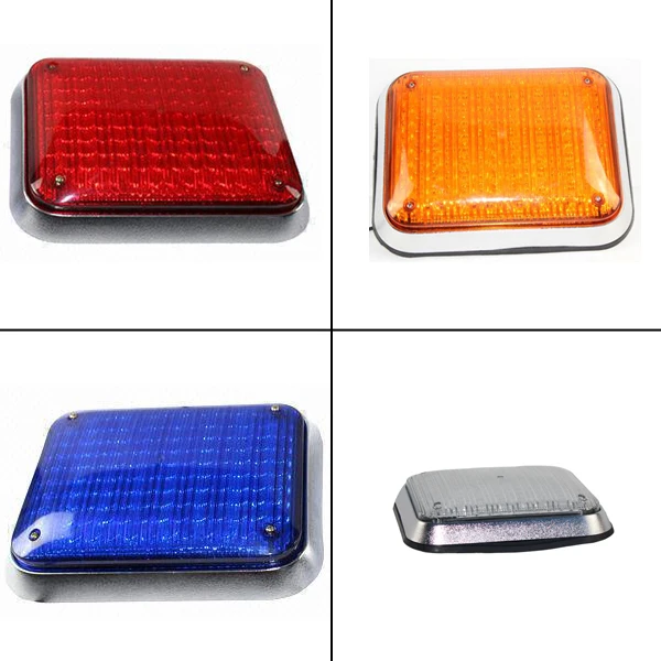 Amber Square Led Ambulance Warning Flashing Lights Ambulance Surface