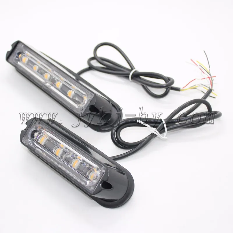 Amber 12v 24v motorcycle LED strobe light