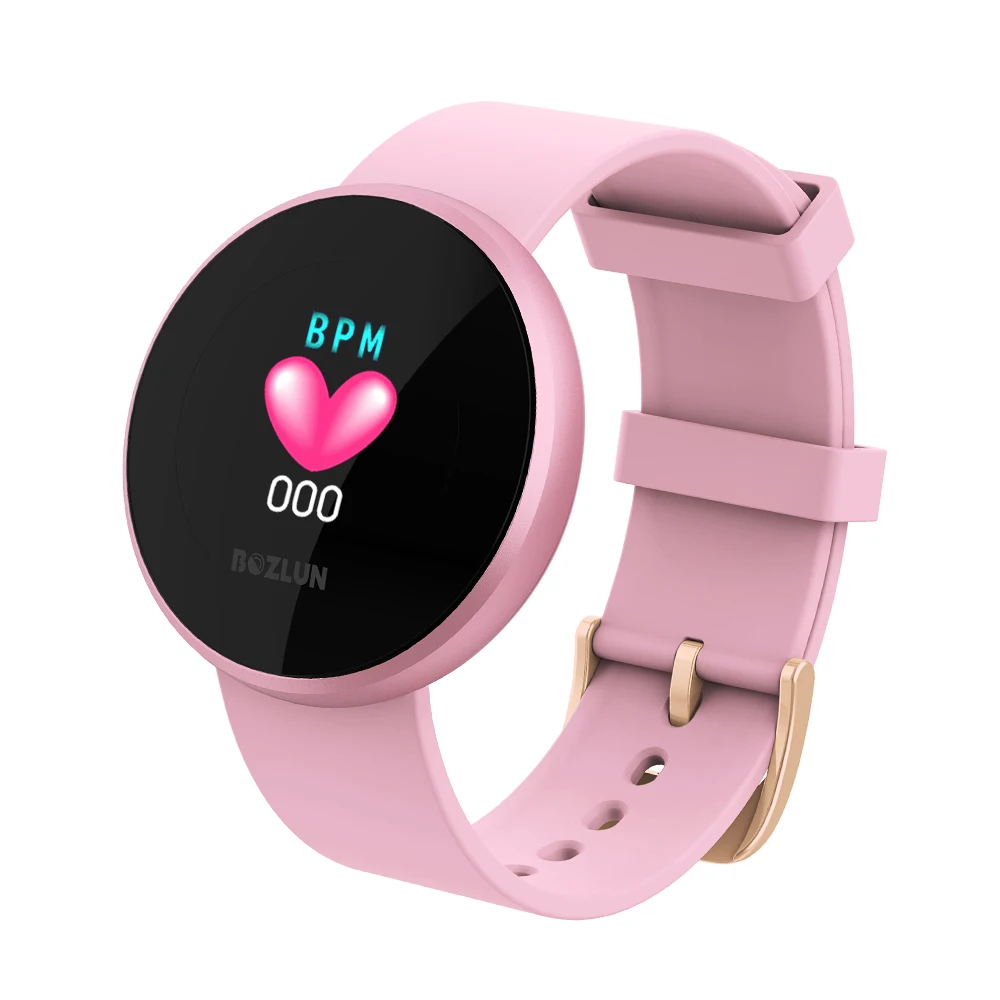 

SKMEI BOZLUN B36 relojes inteligentes waterproof reloj smart watch amoled bracelet, Black, pink, red, purple