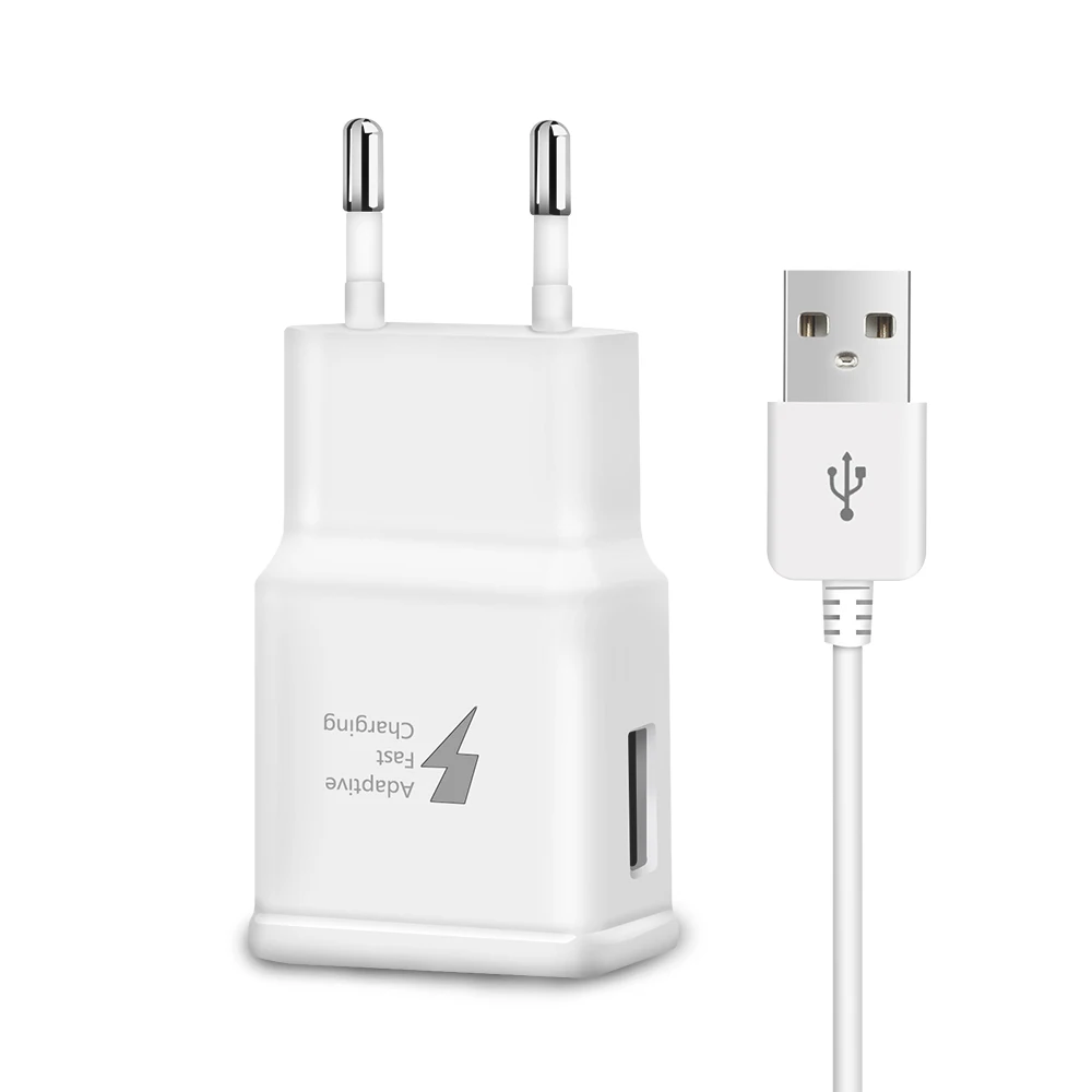 Quick Charger USB power 5V 2A / 9V 1.67A EU US Plug Travel Wall Charger with Micro USB Data Cable For iPhone/SamSung