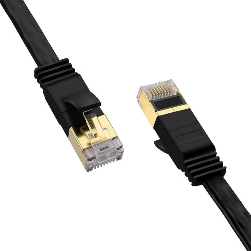 

cantell Cat7 network Cable Shielded (SSTP) High Speed Flat Internet Lan cable Computer patch cord cat7 ethernet cable