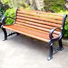 2018 Hottest Buy Outdoor Bench Seat Used Garden Furniture Wooden Park Bench Plastic Wood & Cast Iron Wood Outside Patio Bench