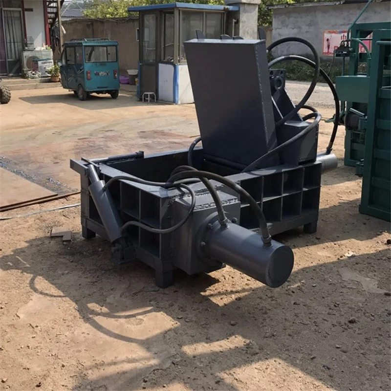 
High Efficiency Hydraulic Scrap Metal Swarf Shear Baler Machine 
