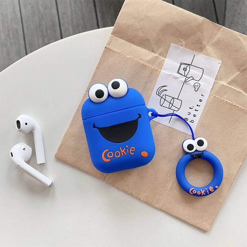 Reserved line hole sport carrying silicone wireless earphone case for airpod