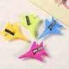 Custom Manual Fighter Shaped Plastic Pencil Sharpener For Golf , Triangular , Carpenter Pencil