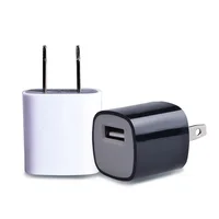

Portable mobile cheapest mini single usb smallest US plug wall charger travel phone adapter 5v 1a usb charger