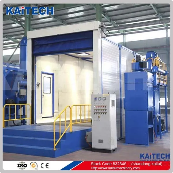 High Quality Automatic Air Sand Blast Room Abrasive Blasting