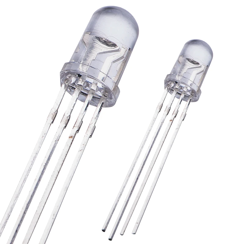3mm 5mm 8mm 10mm rgb led 4 pin dip diode with common anode