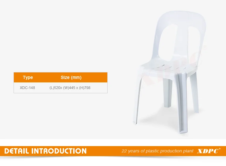 Cheap French Monoblock White Plastic Stacking Used Bistro Chair Buy