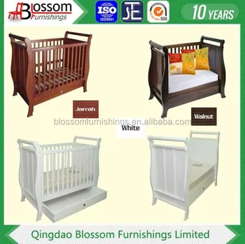 Boori Sleigh Cot In Different Color Converts To Toddler Bed Buy