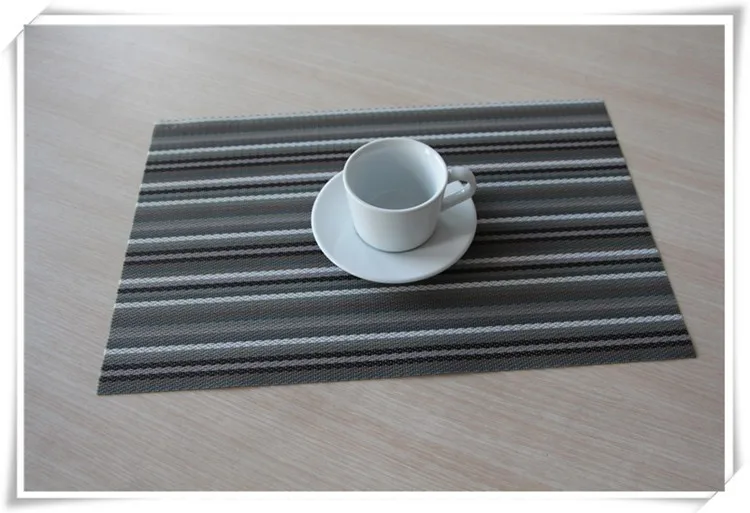 Unique Pvc Woven Mesh Washable Restaurant Placemats Designs Decorative
